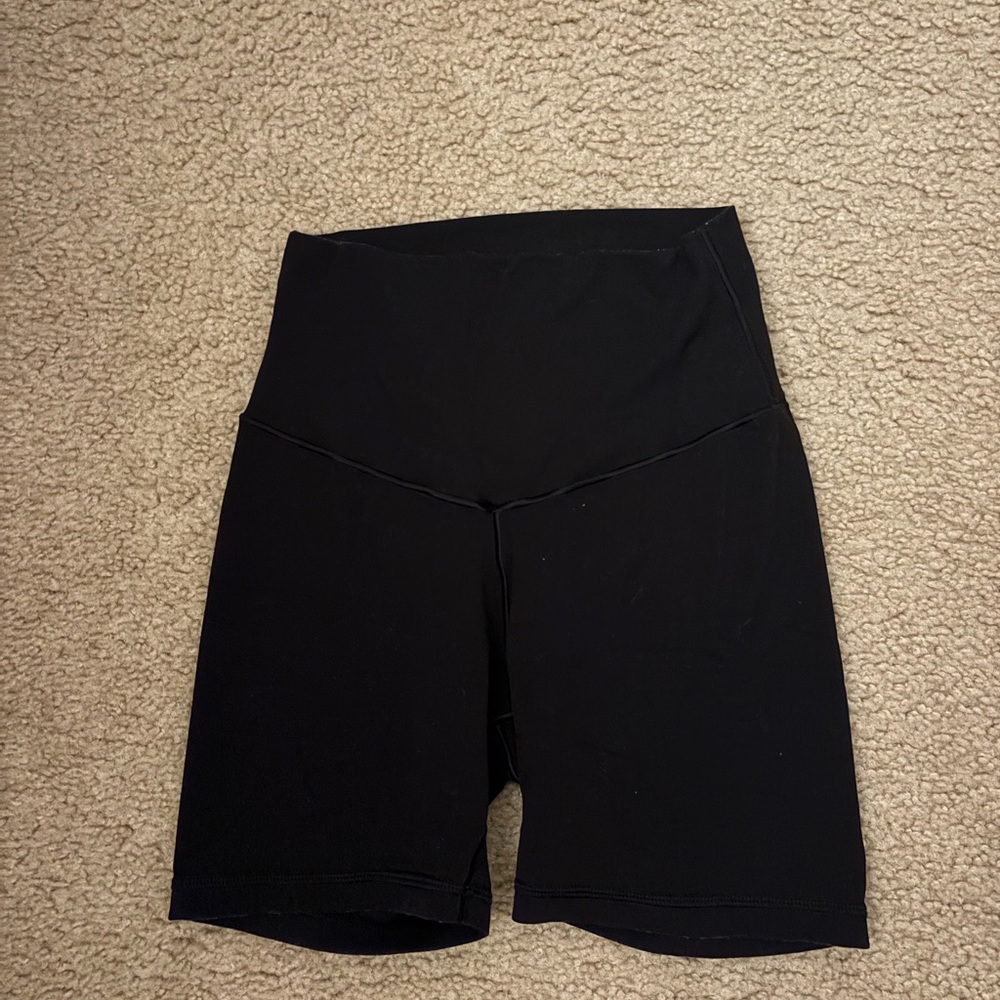 Aerie Black High-Waisted Bike Shorts